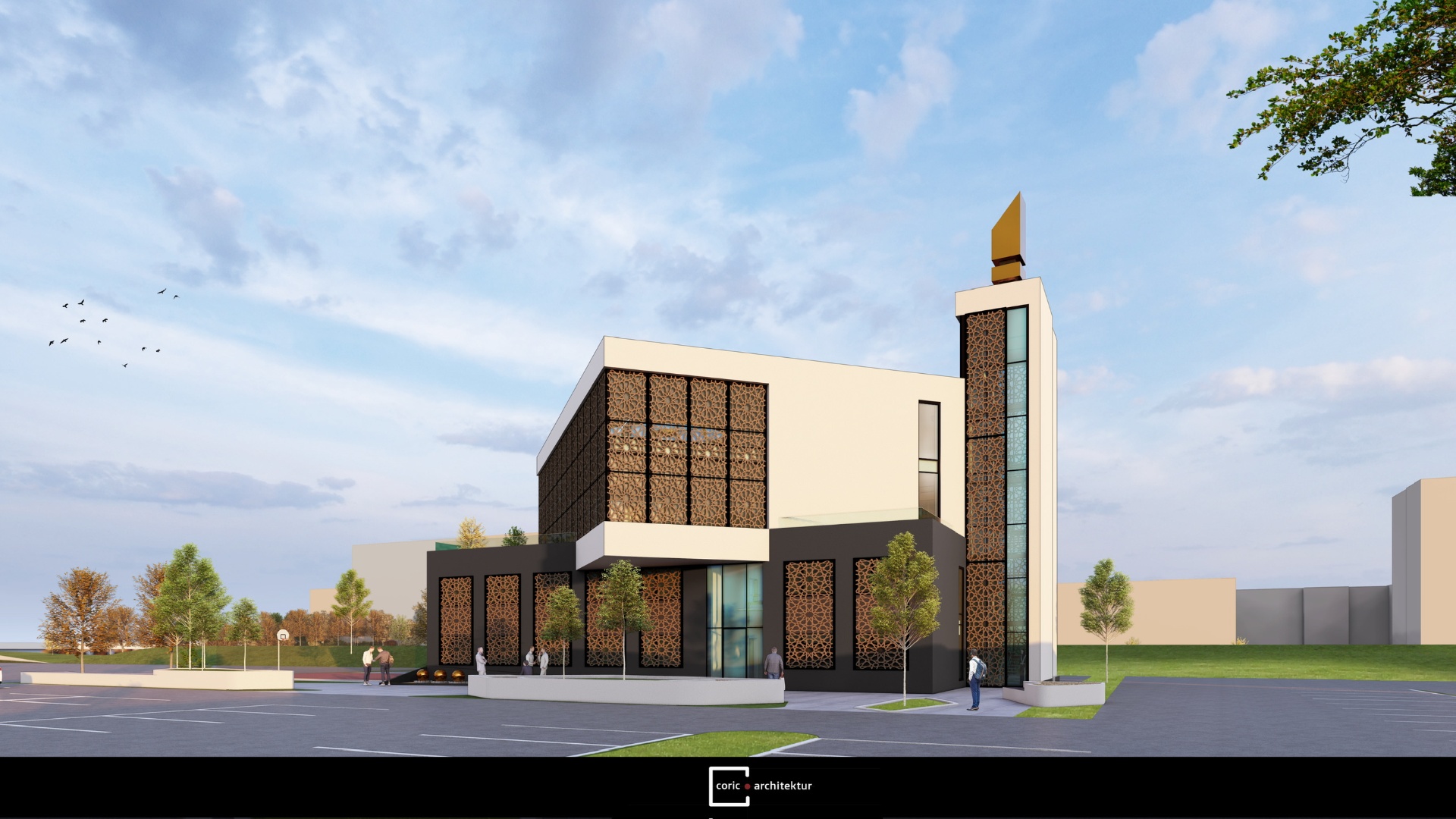 Bauprojekt Ansicht 1